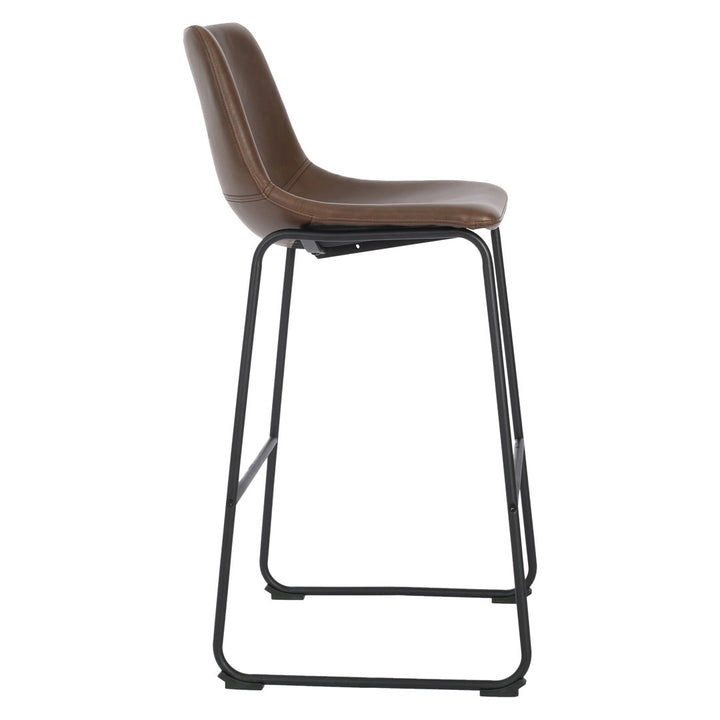 Cobina Counter & Bar Stool (Set of 2) Dakota Fields Seat Height: Bar Stool (30" Seat Height), Finish: Vintage Brown