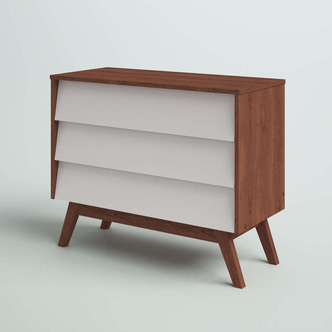 Kasandra 3 Drawer Dresser Mercury Row® Teen