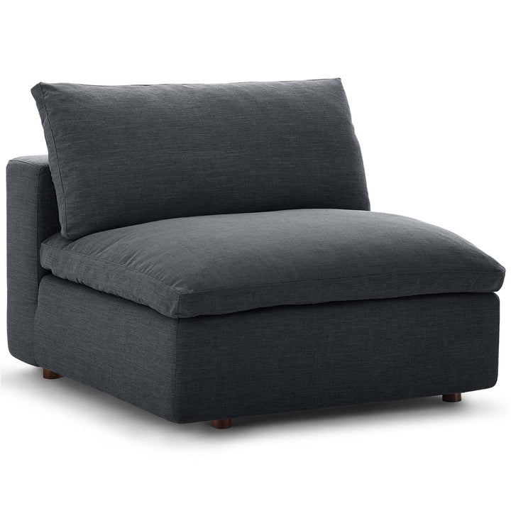 Modway Copper Grove Hrazdan Down-filled 4-piece Sectional Sofa Set Modway Body Fabric: Gray
