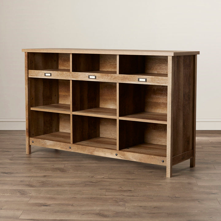 Jai-Jay 36.26" H x 58.19" W Cube Bookcase Gracie Oaks Color: Craftsman Oak