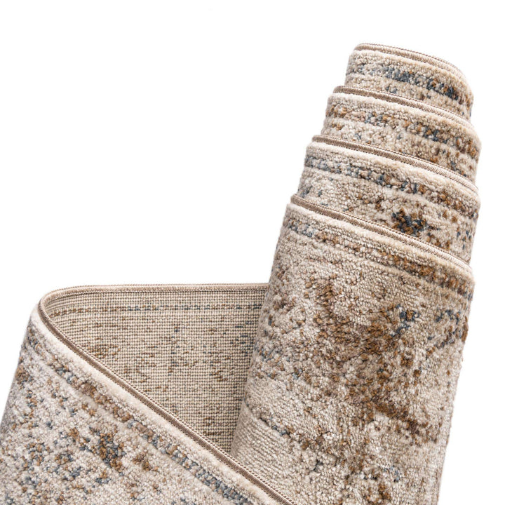 Arlindo Oriental Beige/Brown/Gray/Blue Area Rug Lark Manor™ Rug Size: Rectangle 3'3" x 5'3"