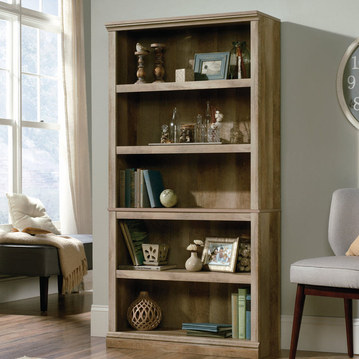 Alexsia 69.76" H x 35.28" W Standard Bookcase Lark Manor™ Color: Lintel Oak