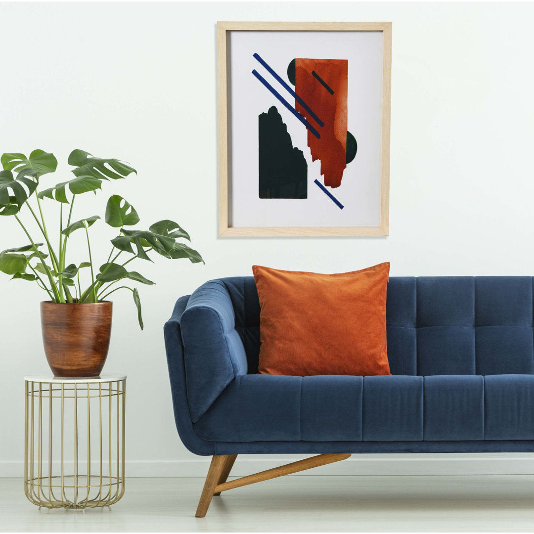 Abstract Print Wall Decor AllModern