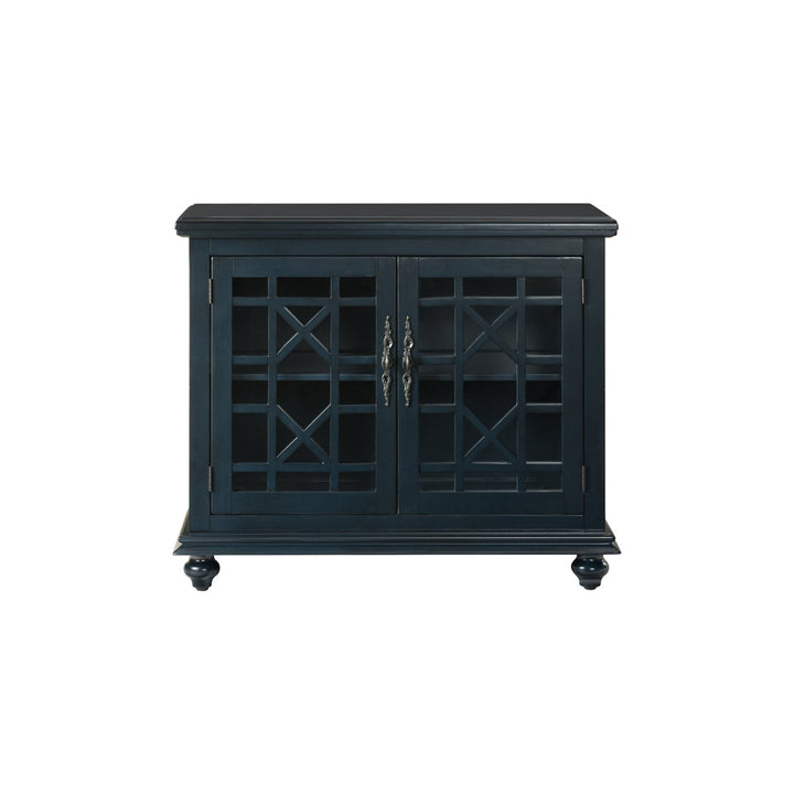 Ahmara 2 - Door Accent Cabinet Three Posts™ Color: Catalina Blue