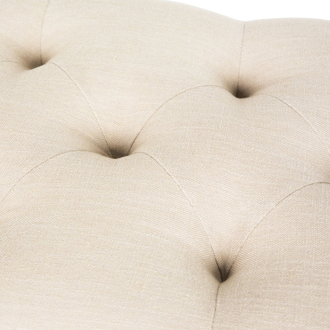 Moneta Upholstered Bench Ophelia & Co. Upholstery Color: Beige Linen