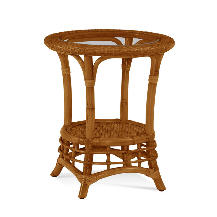 Luca Chairside Table Birch Lane™ Color: Havana
