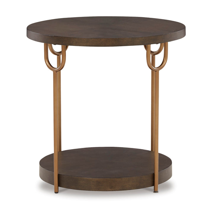 Alfaretta End Table with Storage Mercer41