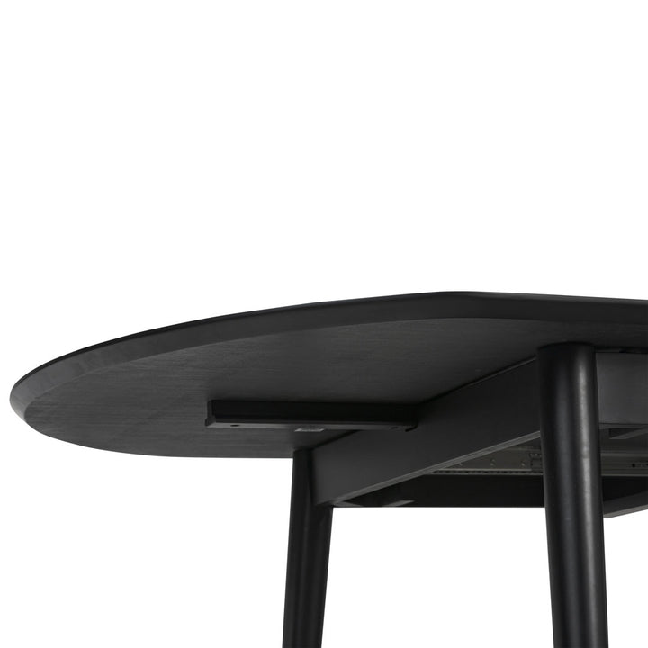 Kethe Extension Dining Table (63"-82.5") George Oliver Color: Black