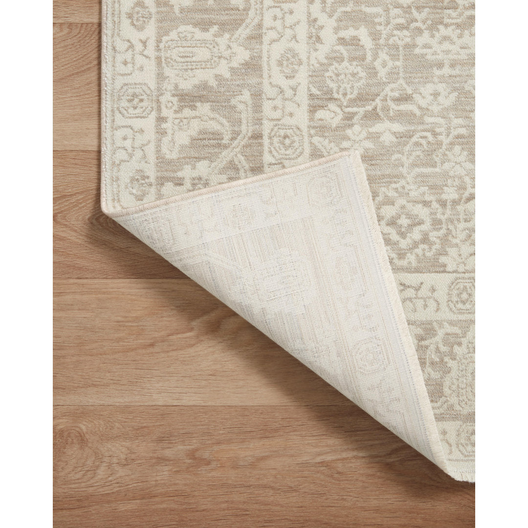 Amber Lewis x Loloi Zuma Sand / Stone Area Rug Amber Lewis x Loloi Rug Size: Rectangle 5'3" x 7'9"