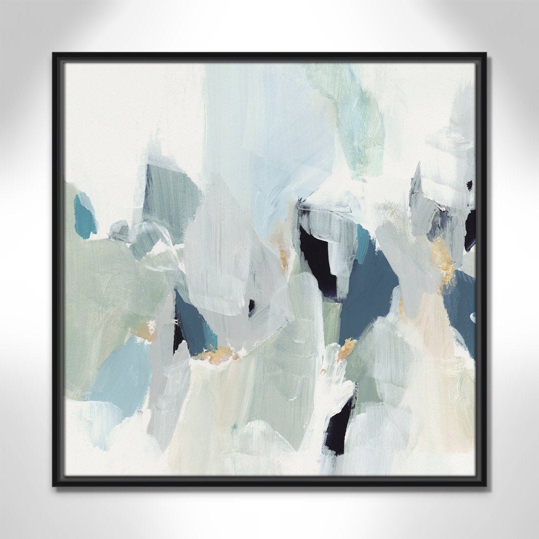 Little Talks III' by Isabelle Z - Painting Print Casa Fine Arts Size: 25.5" H x 25.5" W x 2" D Format: Black Framed Canvas