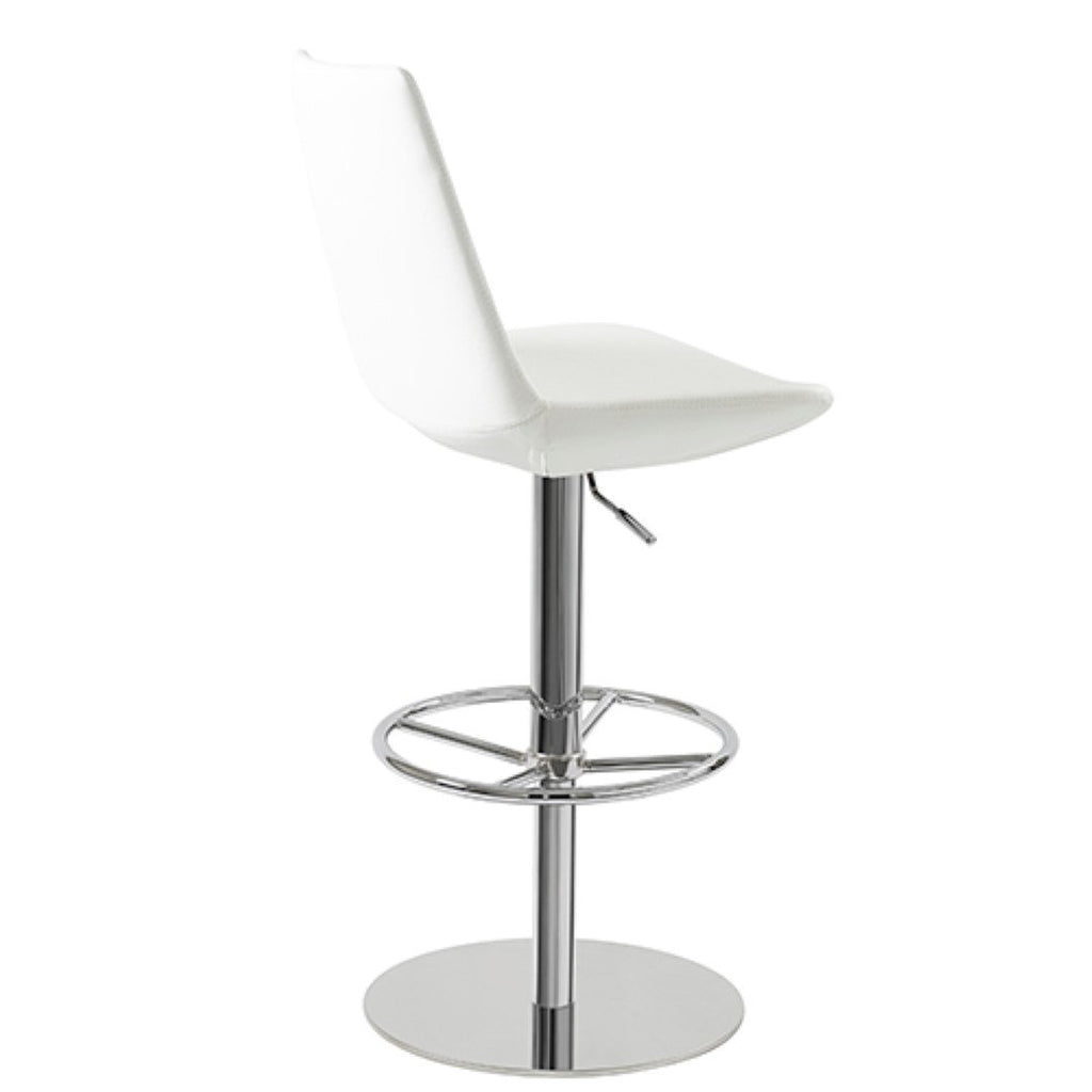 Shinkle Swivel Bar Stool Brayden Studio® Leg Color: Stainless