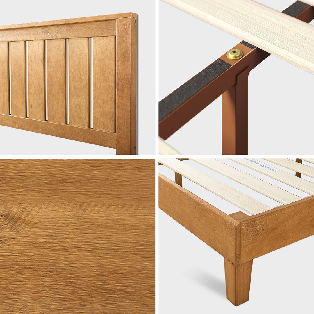 Morgan Hill Platform Bed Loon Peak® Size: Queen