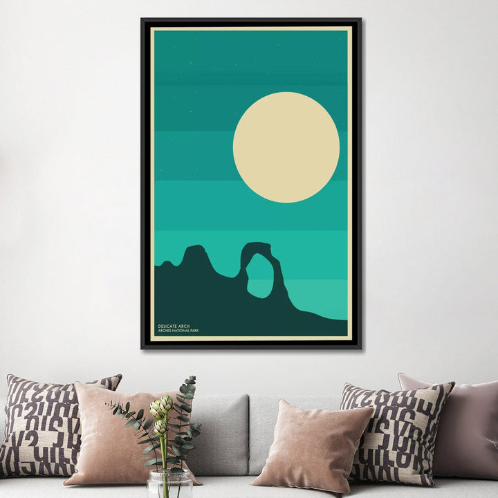 Arches Graphic Art on Wrapped Canvas Union Rustic Mat Color: No Mat Size: 40" H x 26" W x 0.75" D Format: Wrapped Canvas
