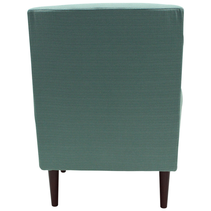 Ronald 28" Wide Armchair Andover Mills™ Leg Color: Black Fabric OR Leather Type: Spa Green