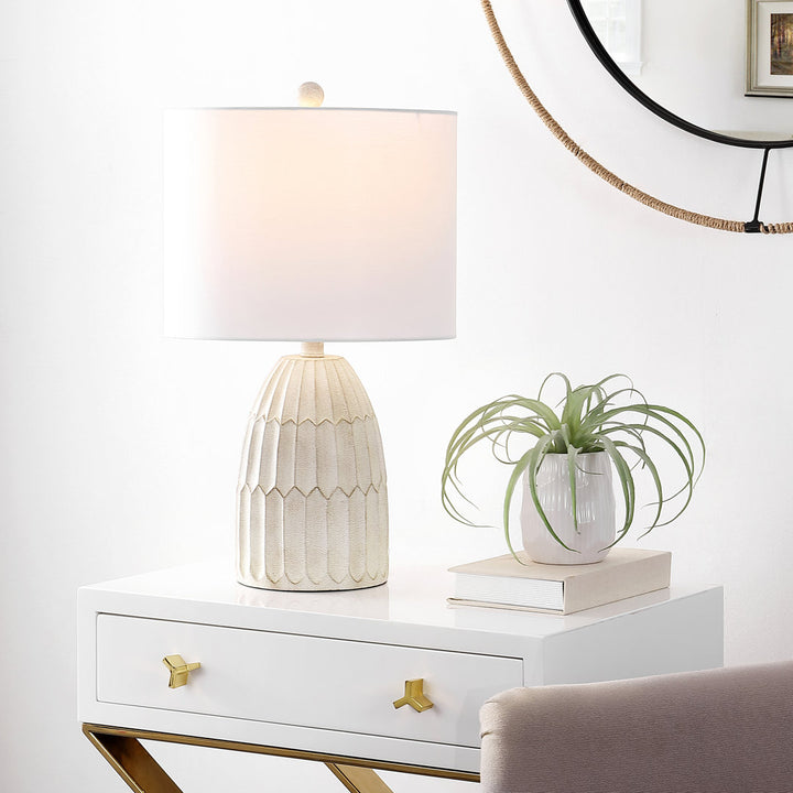 Haslett 22'' Antique White Table Lamp Laurel Foundry Modern Farmhouse®