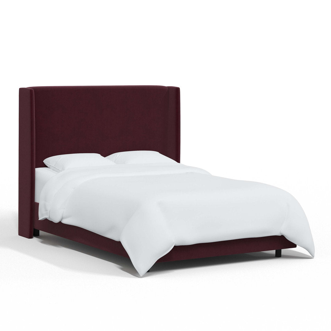 Tilly Upholstered Bed Joss & Main Color: Luxe Raisin Velvet Size: Full