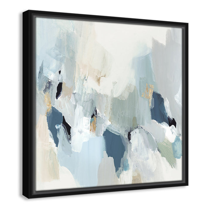 Little Talks II by Isabelle Z - Picture Frame Print on Canvas Casa Fine Arts Size: 17.5" H x 17.5" W x 2" D Format: Black Framed Canvas