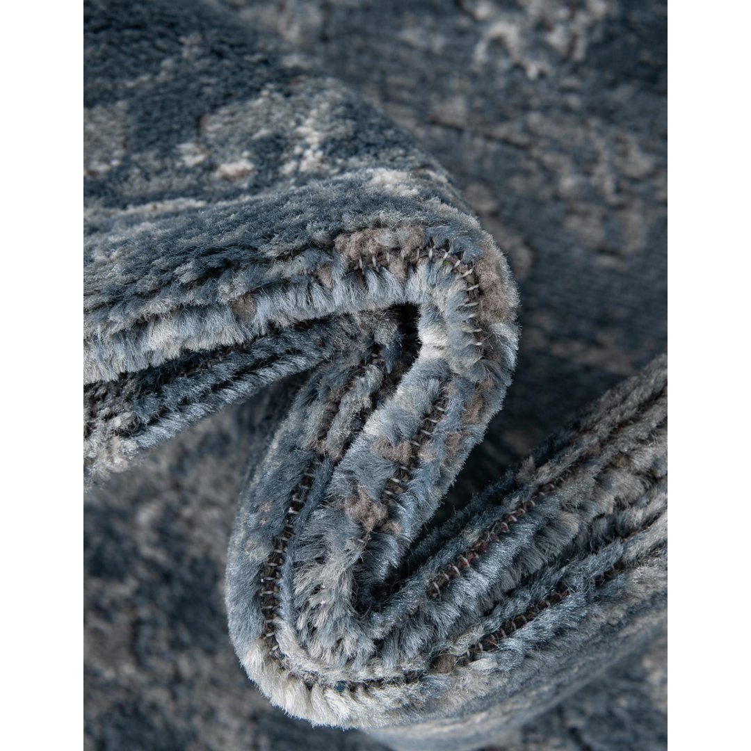 Charters Towers Oriental Blue Area Rug Langley Street® Rug Size: Rectangle 9' x 12'