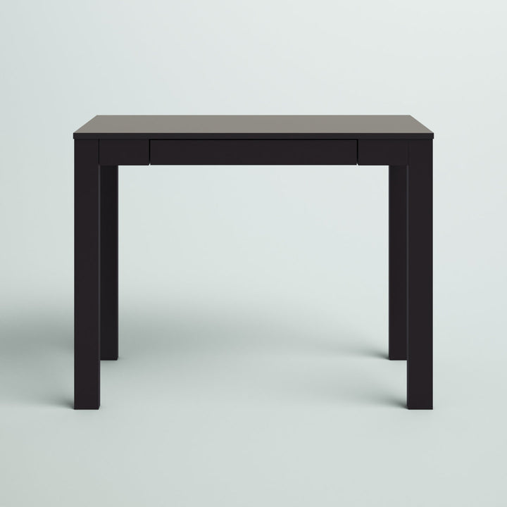 Genthner Writing Desk with Drawer Zipcode Design™ Color (Top/Frame): Espresso/Espresso