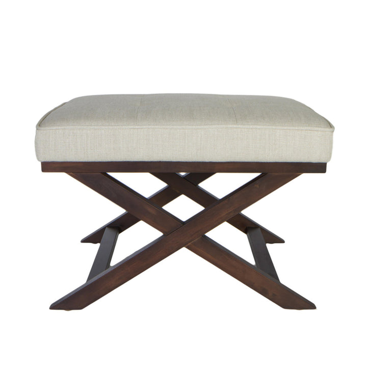 Mccusker Tufted Ottoman Charlton Home® Upholstery: Beige