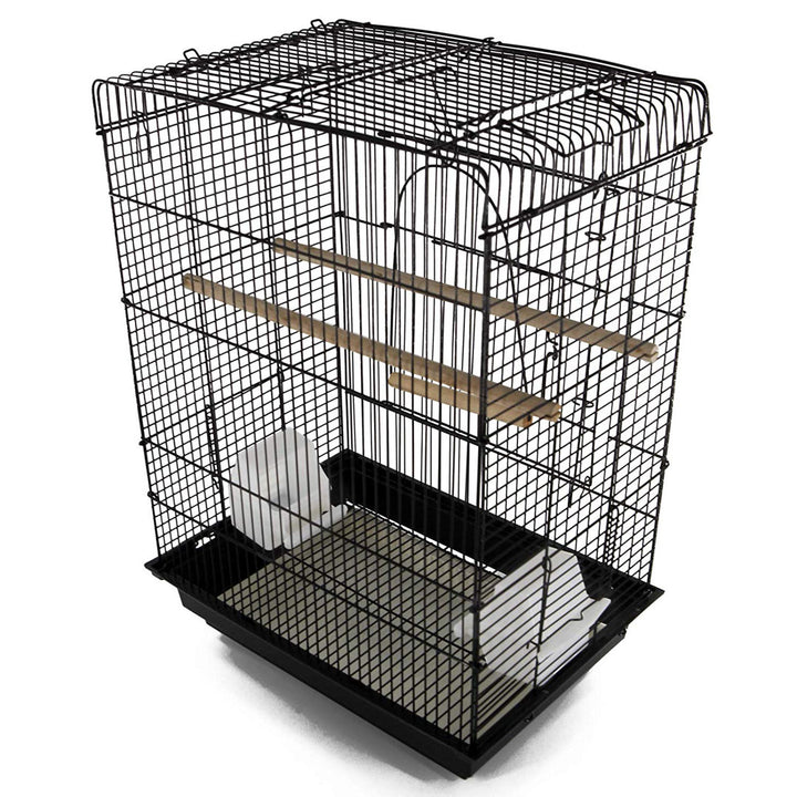 Cairns Steel Convertible Play Top Parakeet Bird Cage with Handles Tucker Murphy Pet™
