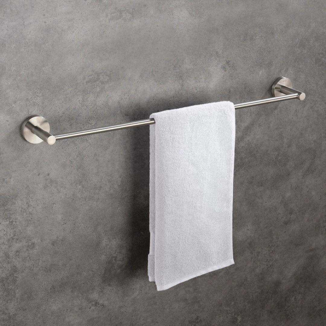 24" Wall Mounted Towel Bar KIBI Finish: Brush Nickel