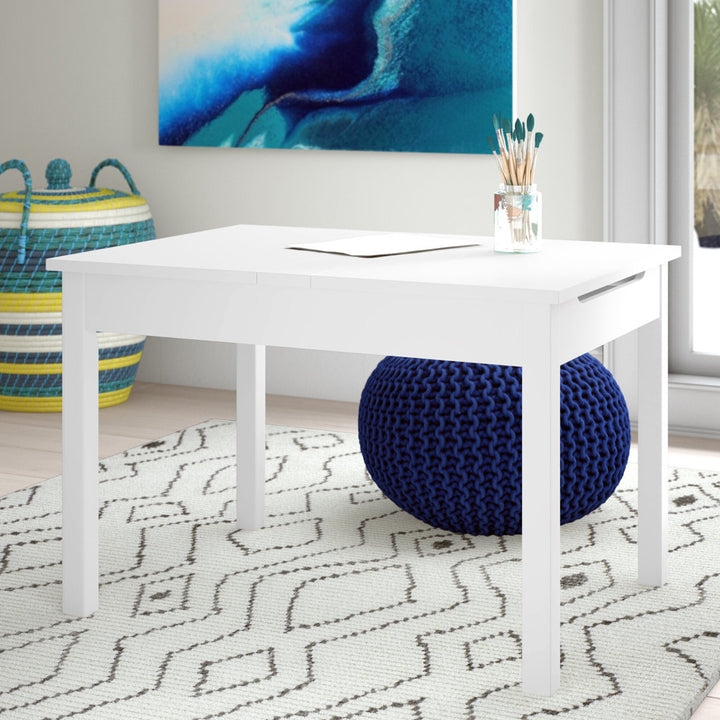 Dmitry Kids Play Table Harper Orchard Finish: White