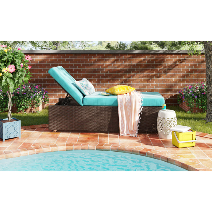 Outdoor Rectangular Pillow Cover & Insert Designs Direct Creative Group Color: Blue
