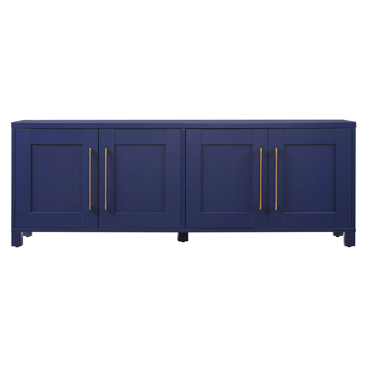 Chabot TV Stand for TVs up to 78" Latitude Run® Color: Dark Blue
