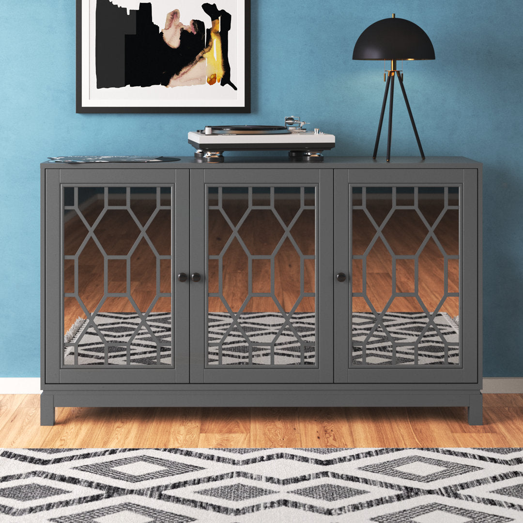Alayna 54" Wide Sideboard Etta Avenue™ Color: Antique Gray
