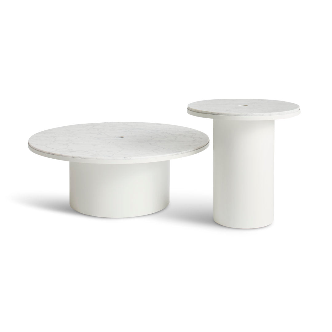 Plateau Coffee Table Blu Dot Table Base Color: White