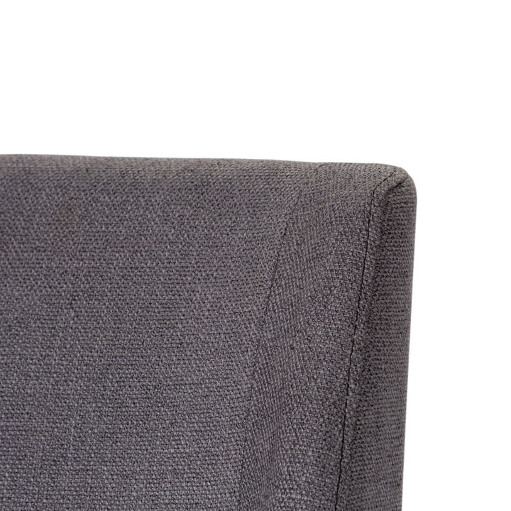 Didmarton Linen Side Chair (Set of 2) Zipcode Design™ Upholstery Color: Gray Linen