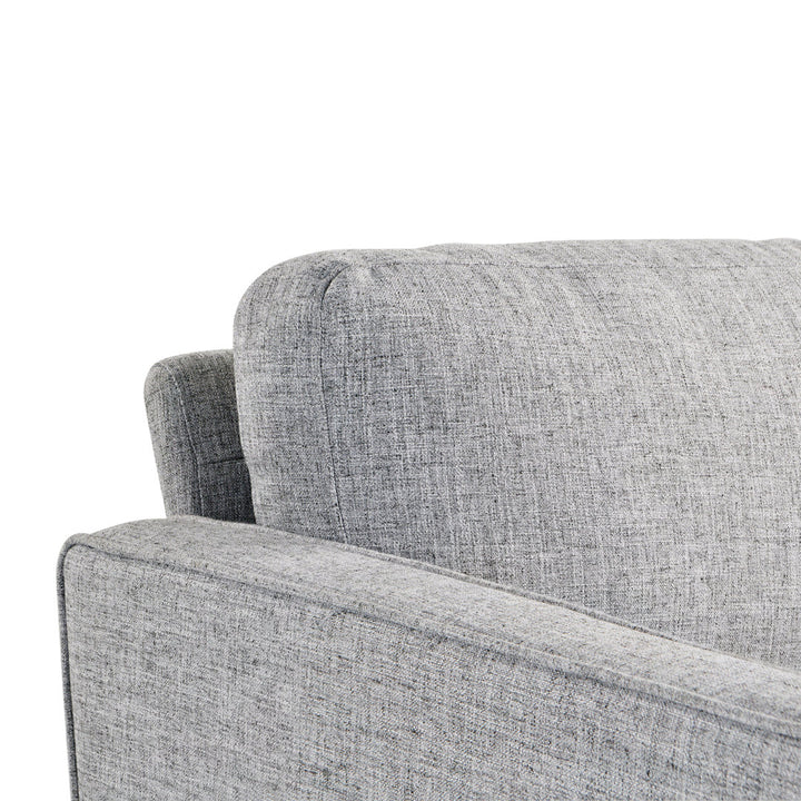 Garren 75.6'' Square Arm Tufted Sofa Mercury Row® Fabric: Gray Polyester