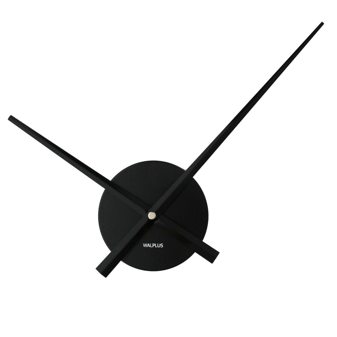 Marcelina 3.9" Wall Clock Wrought Studio™ Finish: Black