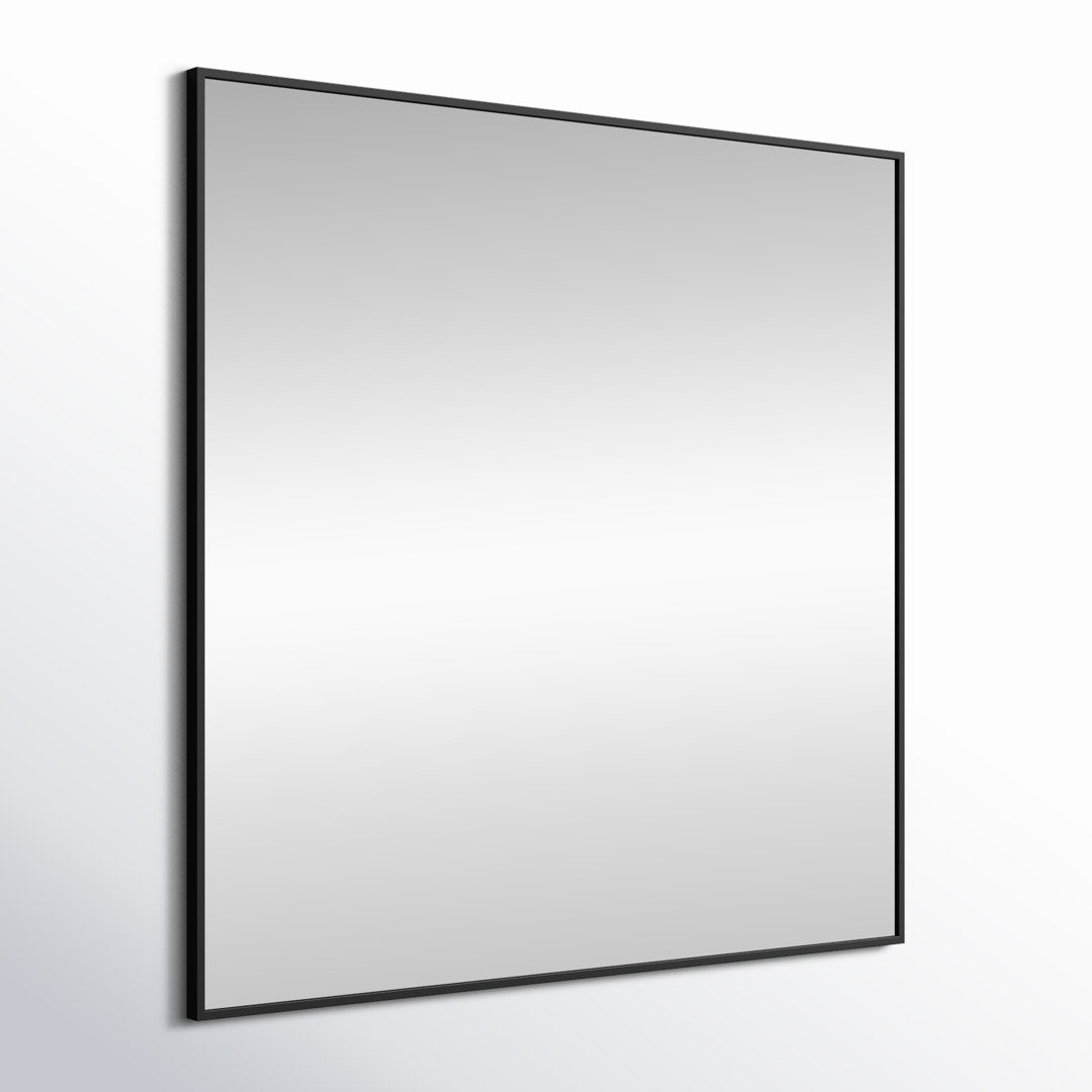 Valparaiso Accent Mirror Wade Logan® Size: 42"  x 42"  Finish: Black