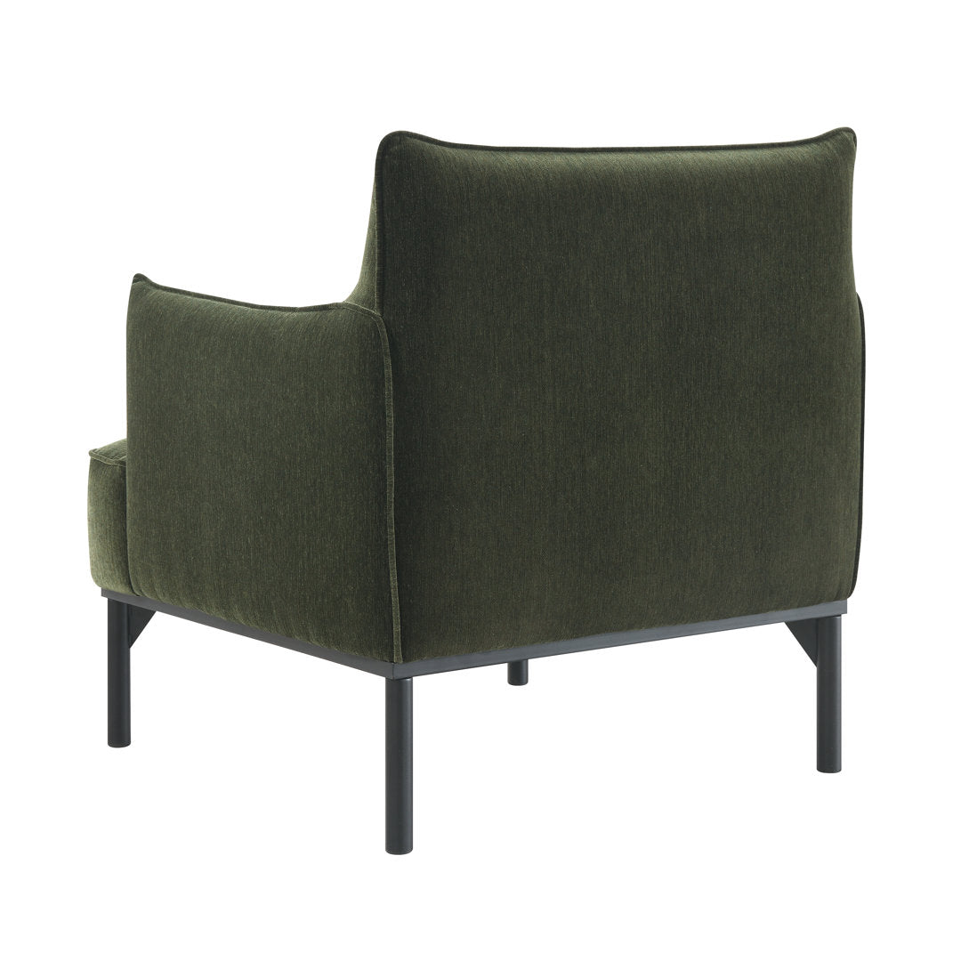 Fidelius 29.3'' Wide Armchair Everly Quinn Body Fabric: Green 100% Polyester
