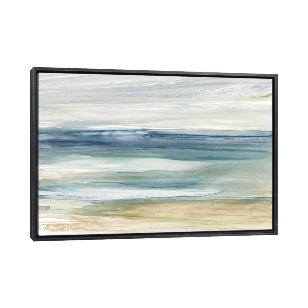 Ocean Breeze by Carol Robinson Painting Print The Twillery Co.® Size: 32" H x 48" W x 1.5" D Format: Black Framed, Mat Included: No Mat