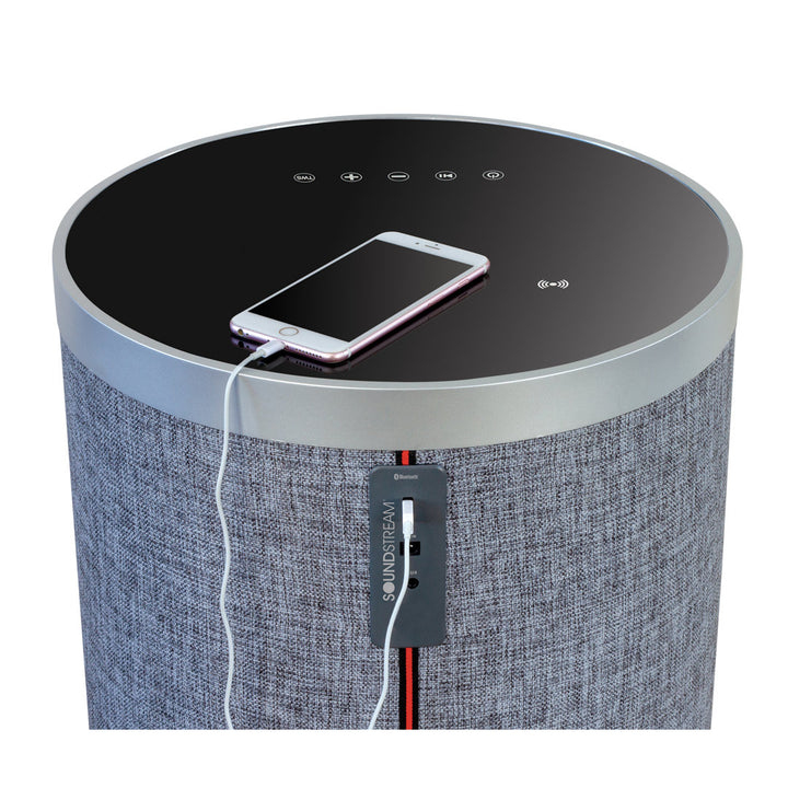Glass 3 Legs End Table Soundstream