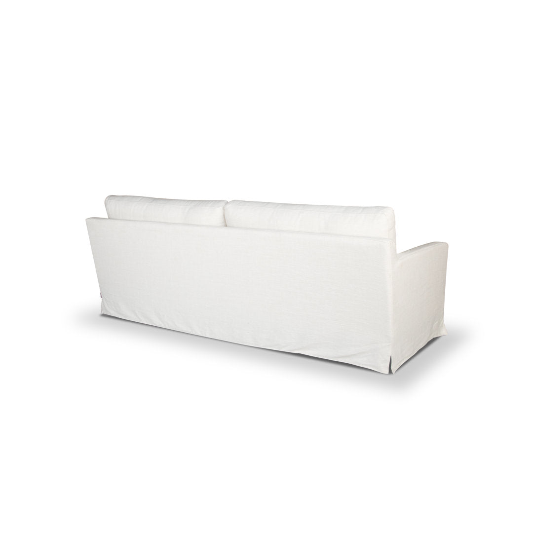 Neruda 86'' Slipcovered Sofa Joss & Main Fabric: Diego Cream Performance Plainweave