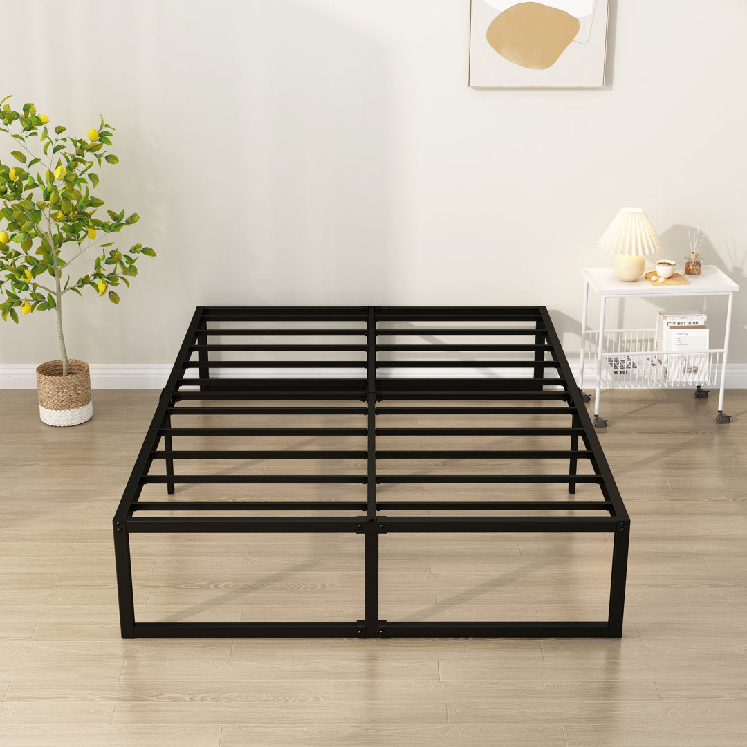 16'' Bed Frame Ebern Designs Size: Queen