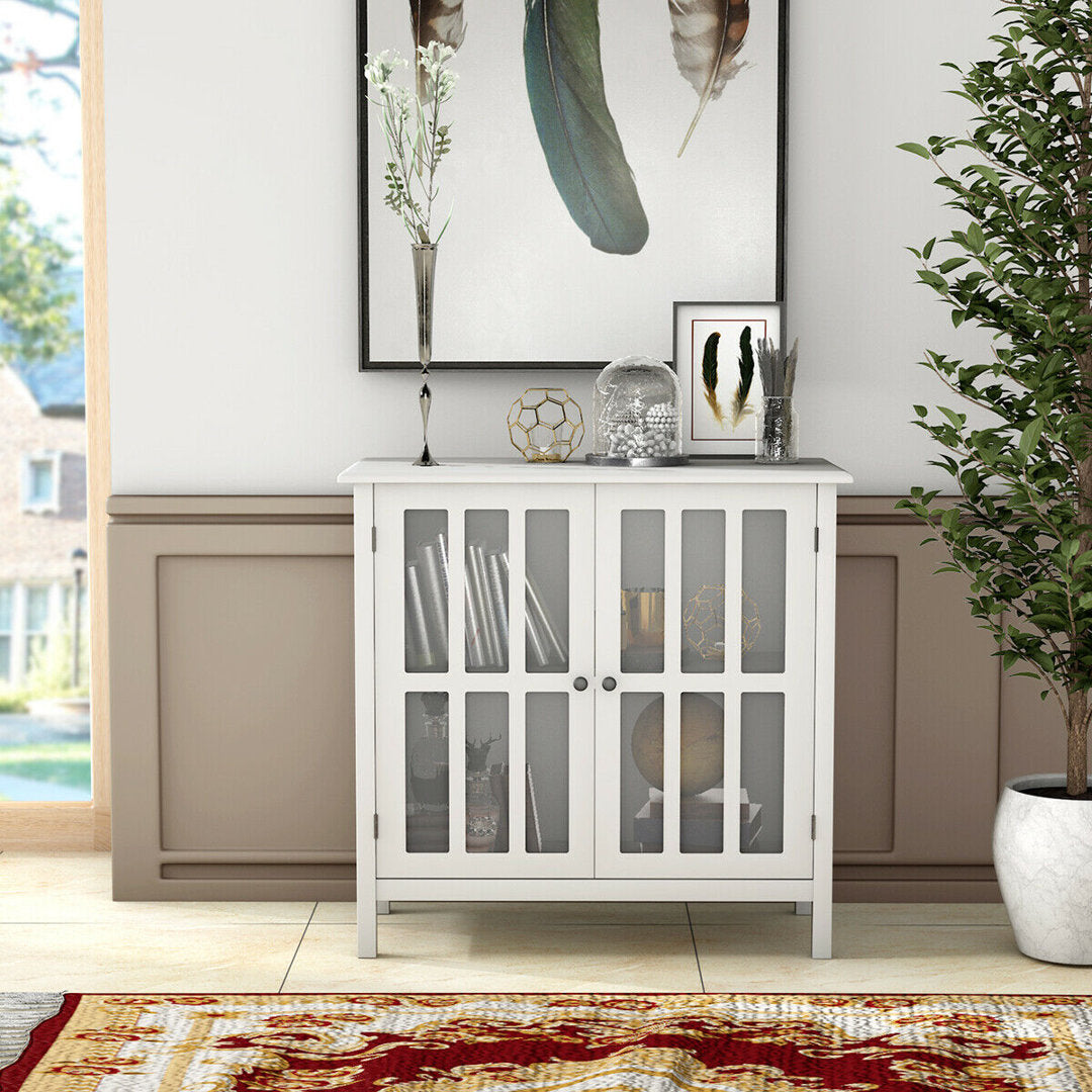 Gonsalez 2 - Door Accent Cabinet Breakwater Bay Color: White