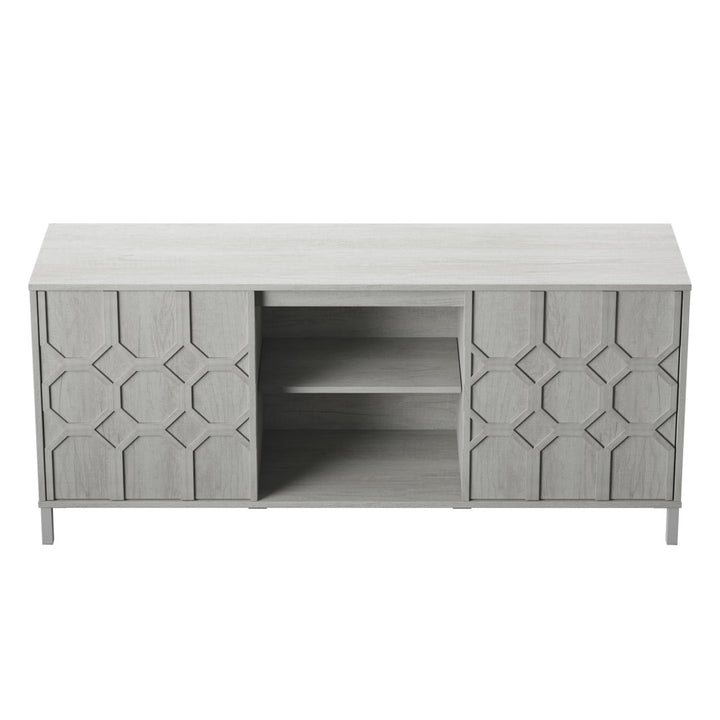 Shotwell TV Stand for TVs up to 65" Mercury Row® Color: Sargent Oak