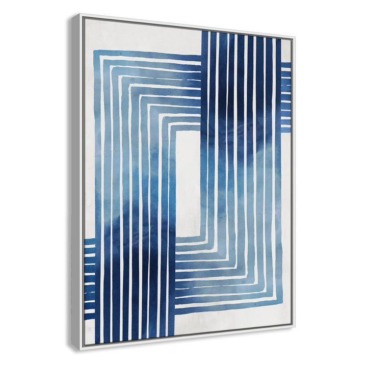 In Unison by Eva Watts - Painting Print Joss & Main Size: 41.5" H x 31.5" W x 2" D Format: White Framed Canvas