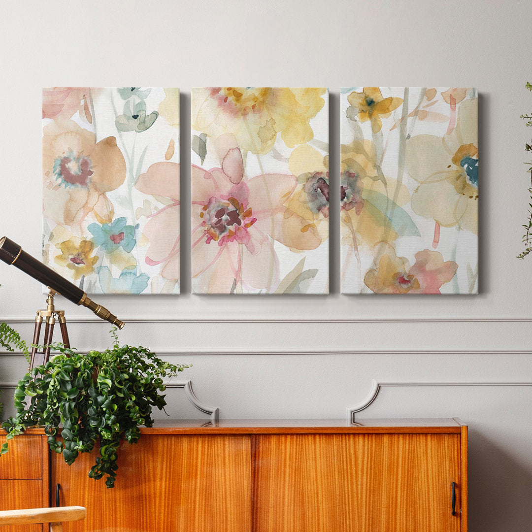 Soft Spring II- Premium Gallery Wrapped Canvas - Ready To Hang Red Barrel Studio® Size: 27" H x 54" W x 1" D