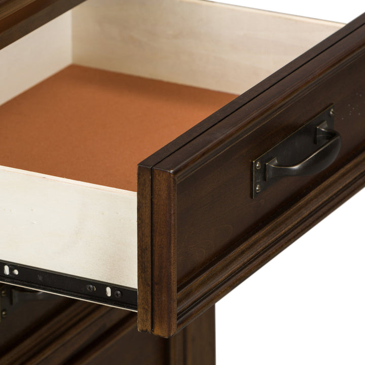 Chronister 3 - Drawer Nightstand in Brown Lark Manor™