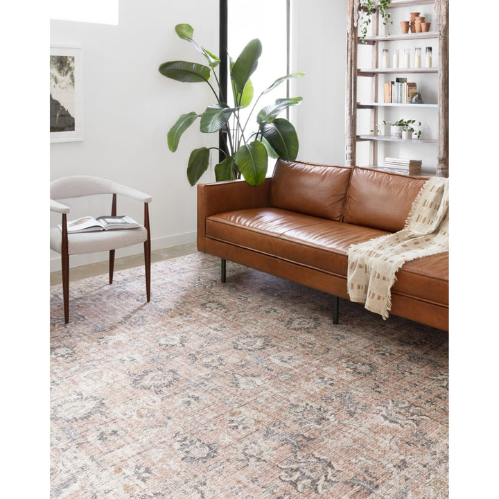 Gelo Oriental Blush/Gray Rug Bungalow Rose Rug Size: Runner 2'6" x 10'