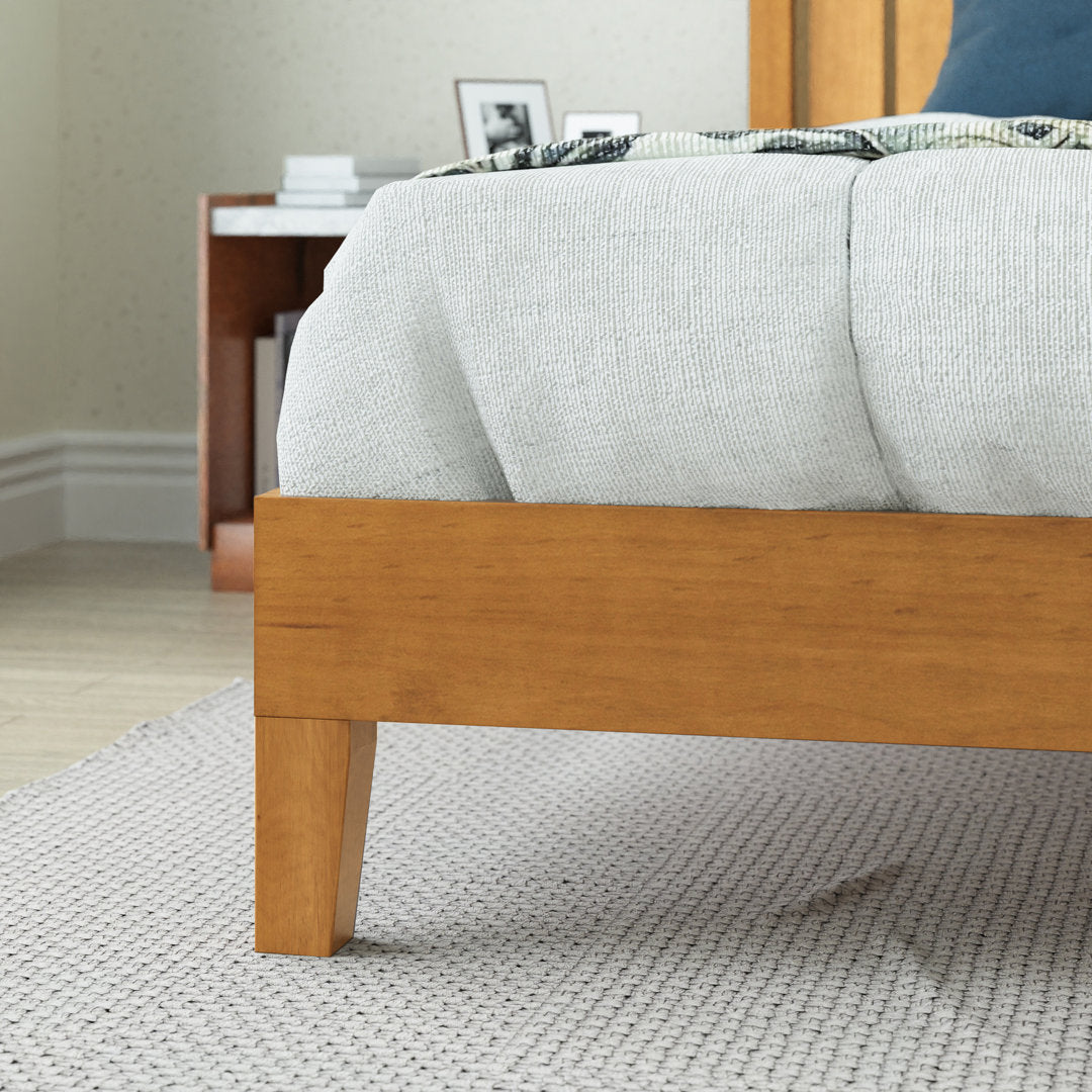 Morgan Hill Platform Bed Loon Peak® Size: King