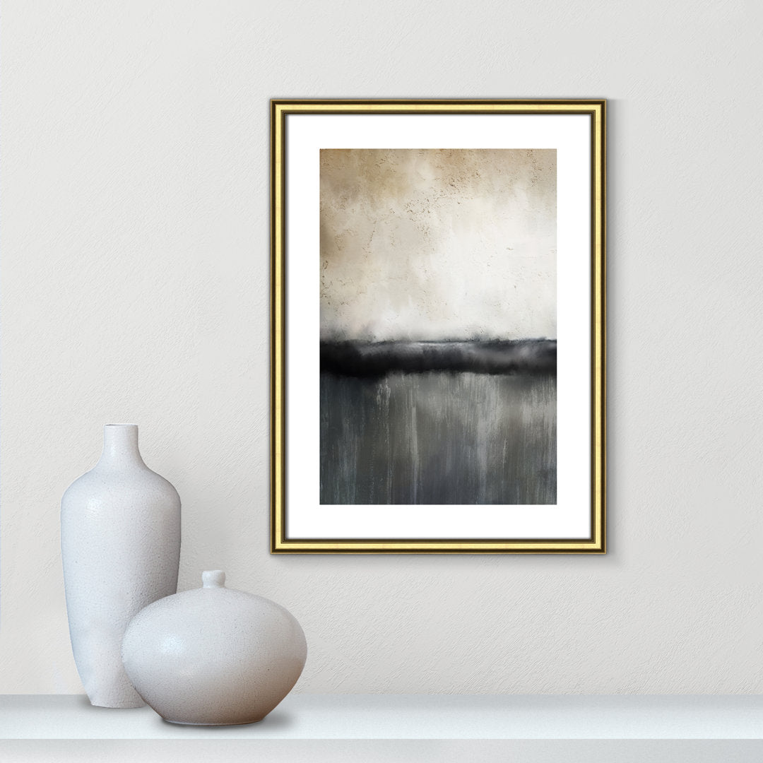 Sunset by Kimberly Allen Print Joss & Main Size: 23" H x 17" W x 0.88" D Format: Gold Framed Paper