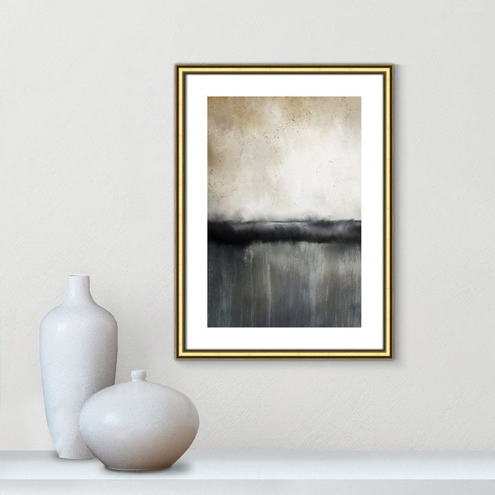 Sunset by Kimberly Allen Print Joss & Main Size: 23" H x 17" W x 0.88" D Format: Gold Framed Paper