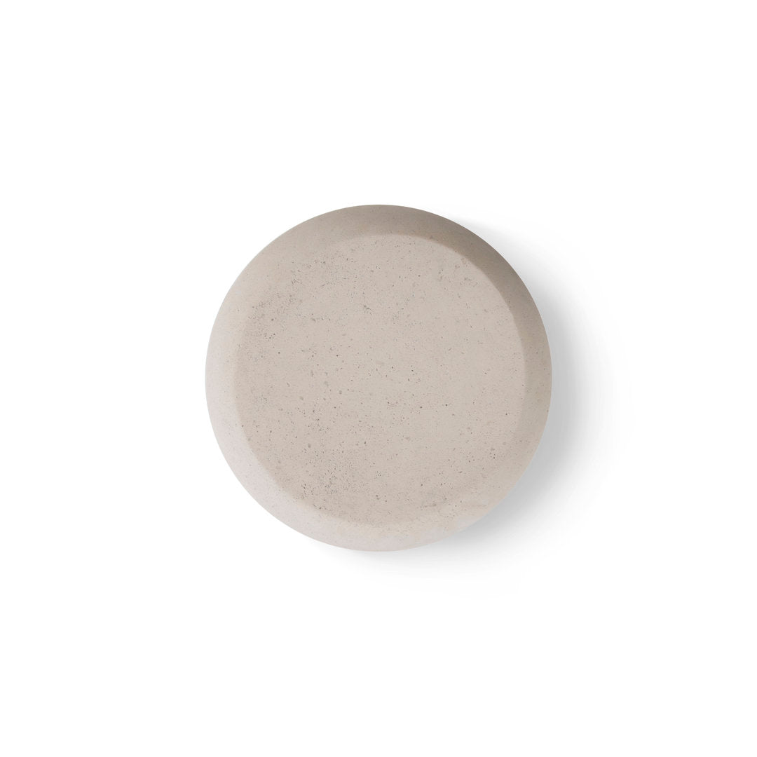 River Stone Side Table Phillips Collection Color: Ivory